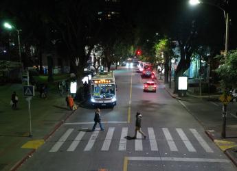 Montevideo se ilumina en las calles Ramón Masini y José Ellauri