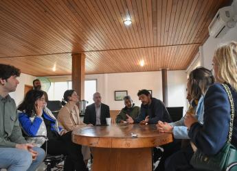 Visita de delegación vasca al PTI Cerro