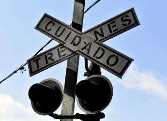 Cruce vía férrea
