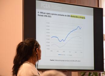 Presentación del informe intermedio por parte de la Facultad de Ciencias Económicas a la Intendencia de Montevideo
