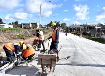 Obras en calle Susana Pintos