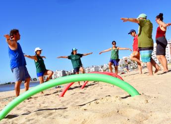Actividades deportivas en playas 