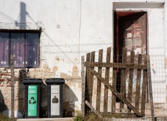 Contenedores domiciliarios en Santiago Vázquez