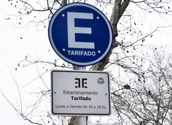 Reparto de Volantes Estacionamiento Tarifado y colocacion de Nueva Carteleria