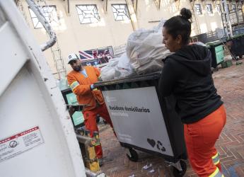 Operativo de limpieza con camiones en Semana Criolla 2022