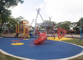 Obras del Presupuesto Participativo en plaza República del Salvador