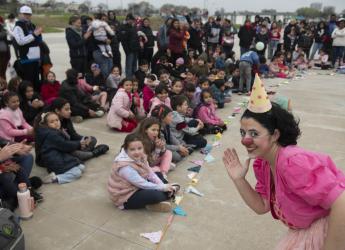 Festejos por el 4º aniversario del parque Idea Vilariño