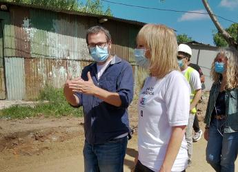 Recorrida de la Intendenta por plan ABC en Marconi