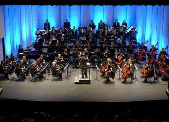 Concierto Rhapsody in blue, de la Banda Sinfonica de Montevideo, en el Teatro Solis.