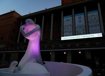 Inauguración de la instalación «Abrazo a la Vida»