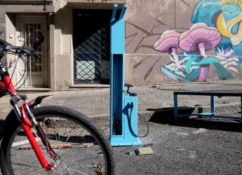 Estación de descanso para trabajadores de reparto a domicilio