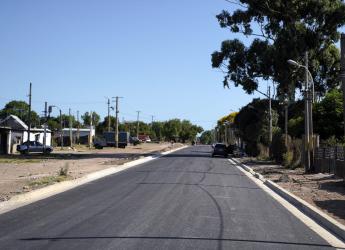 Obras de vialidad en Camino Oncativo