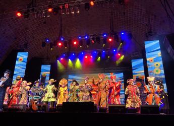 Concurso oficial de carnaval en el Teatro de Verano