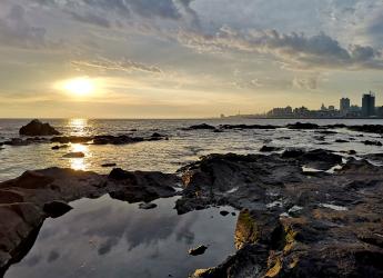 Atardecer en Montevideo