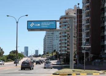 Panel del Centro de Gestión de Movilidad 