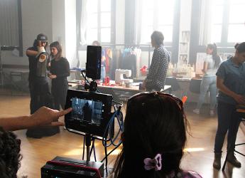 Backstage de rodaje para Montevideo Rock