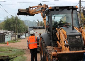 Comienzo de obras en asentamientos Las Cañas y 12 de Octubre