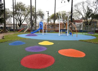 Inauguración de obras en Plaza de deportes Nº 6 «25 de Mayo» 