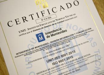 Certificación en Gestión de Calidad de la División Información y Comunicación