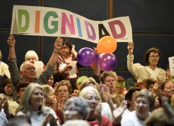 Lectura de proclama por el Día Internacional de las Personas Mayores