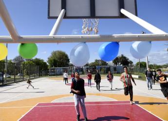 Inauguración de espacio deportivo El Campito-CEC Casavalle