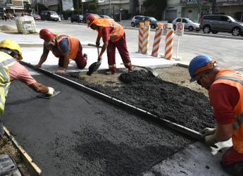 Obras en túnel Avenida Italia