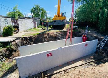 Obras por el Plan ABC en barrio Los Milagros