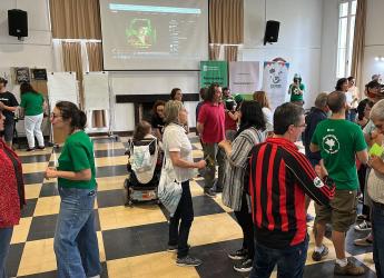 Actividad "explorá Montevideo más verde" en el parque Rivera