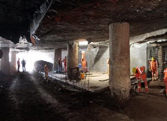 Obras por tanque de amortiguación en Luis Alberto de Herrera