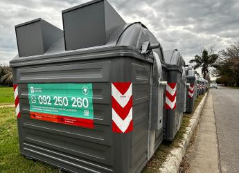Nuevos contenedores en barrio Punta Gorda