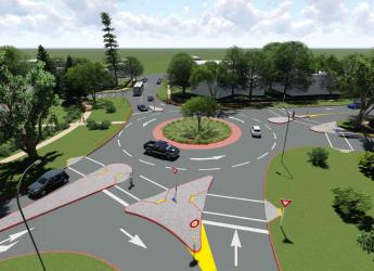 Render proyecto canalización Av. Pedro Blanes Viale, Divina Comedia y Gabriel Otero