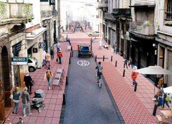 Render de obra en calle Rincón, Ciudad Vieja