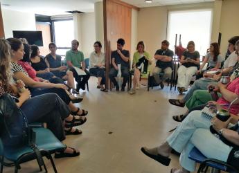 Taller sobre trayectoria habitacional de población migrante