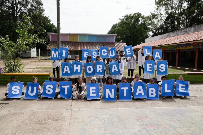 lanzamiento de Escuelas Sustentables
